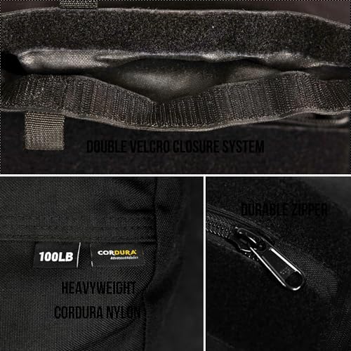 REP Fitness Stone Sandbag Trainer | Strongman Workout Equipment | Heavy Duty Strength Gear | Round Weighted Bag | Home Gym Accessories | Functional Fitness Tool | Unfilled Weight Sack - size: 250 lb | 115kg