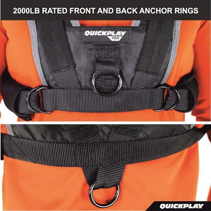 QUICKPLAY PRO Pulling Harness for Sled Resistance Training | Fitness Training Harness for Agility, Power & Endurance