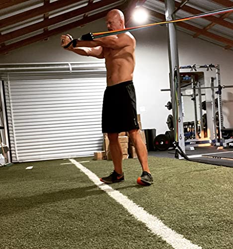 FIMISU 11 Piece Resistance Band Set - 150 lbs Total Resistance - Workout Anywhere