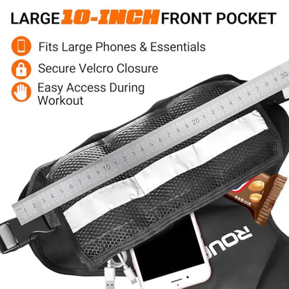 Weighted Vest for Women Adjustable (4-10lb / 6-15lb) Weight Vest for Walking & Running,Weights for Workout Exercise Fitness Gym, Odor-Free Neoprene & Wide Padded Comfort Shoulder Straps & Phone Pocket