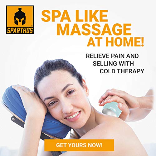 Sparthos Cold Ice Massage Roller Ball, Cryosphere Massager -Mint-54mm - color: Electric Blue, style: 54mm (Pack of 1)
