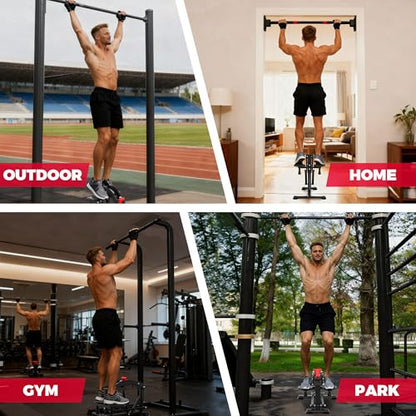 ONETWOFIT Pull Up Assistance Machine 660 LBS, Multi-Function Adjustable Power Assist for Pull Up Bar/Power Tower/Dip Station/Gymnastic Bar, Home Gym Strength Training Fitness Equipment