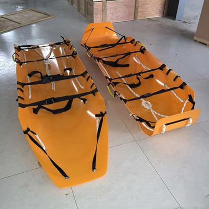 Foldable Spine Board Stretcher, Multifunctional Rescue Stretcher, Roll Type Foldable Stretcher, Backboard for Patient, Transfer Backboard EMT Immobilization for Medical Emergency Rescue