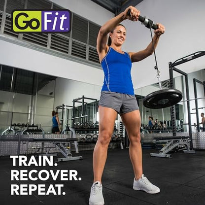 GoFit Wrist and Forearm Blaster - Muscle Strength,Black,One Size,GF-WFB