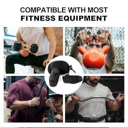 Anti-Slip Workout Grips - Ergonomic Rubber Gym Grips, Hand Protection Weight Lifting Grips, for Gym Training and Workouts, Dumbbells, Pull-Ups, for Men and Women