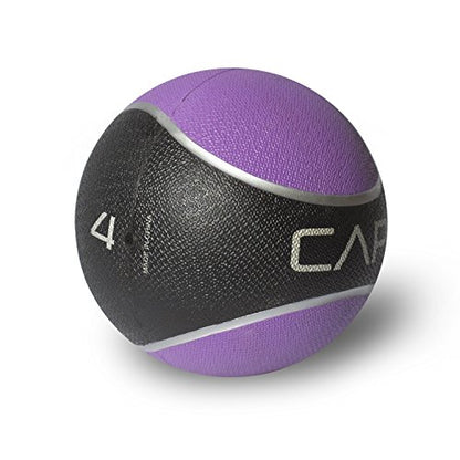 Cap Barbell Weight Medicine Ball | 2-12lb Options - style: 4 lb - Purple