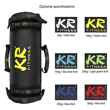 5-30 kg Sandbag Training Filled Weight Sand Power Bag, Weight-Adjustable Fitness Powerbag Sandbag, for Weightlifting, Running, Sports and Powerlifting