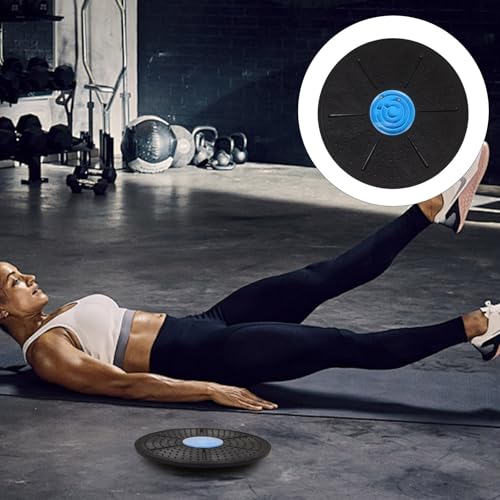 BESTonZON Fitness Wobble Board Balance Trainer, Blue Maze Pattern Non-slip Step Platform for Home Workouts, Sensory Training and Yoga Balance Exercise Equipment