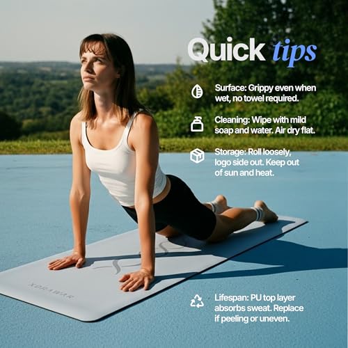 Natural Rubber Workout Mat with Bag | Thick Rubber mat 4.5 mm | Non Slip Yoga Mat Non Slip| Gym Mats for Home Gym Floor Mat, Home Exercise Mats for Home Workout Accessories, Fitness Mat, Workout Mats for Home Gym, Yoga Matt, Stretching Mat, Thick Exercise