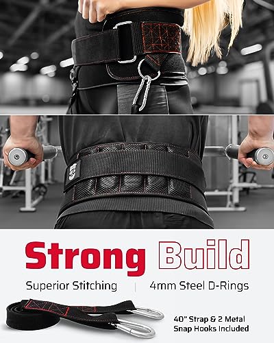 THEFITGUY Resistance & Sprint Mastery Bundle – Coach Resistance Belt and Ultimate Dip Belt