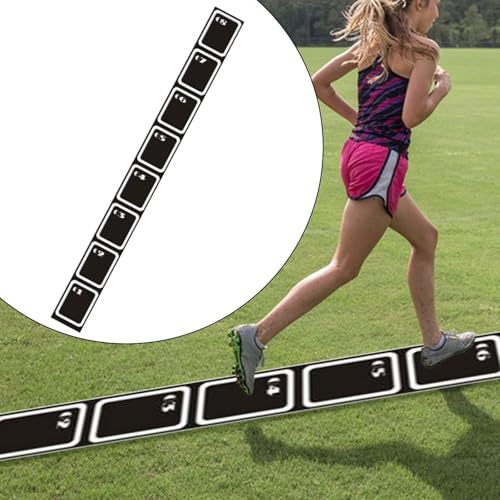 Agility Ladder Mat Speed Training Equipment Agility Training Ladder Mat Improve Speed Strength Coordination Power Skill Footwork Trainer Pad Wear - size: 350cmx34cm