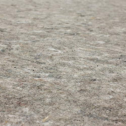 Mohawk Home Non Slip Rug Pad 8' x 10' - 1/4" Thick Felt + Latex Rubber Gripper - Dual Surface Cushion for Hardwood, Carpet, Tile Floors, Made in USA - size: 8' x 10' (Rectangular), style: 1/4 Inch Dual Surface Rug Pad