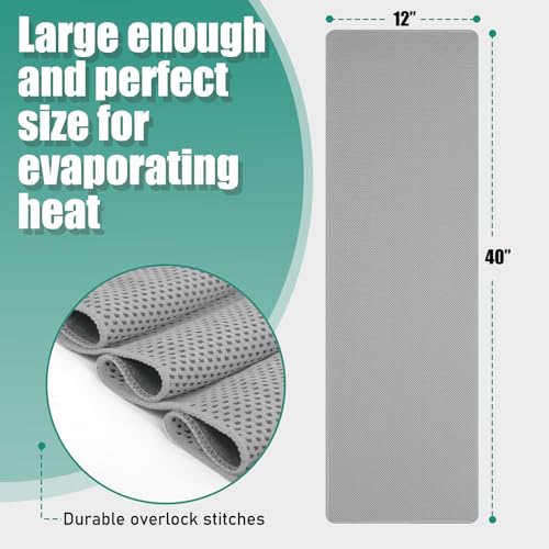 Cooling Towels Pack of 30, 40"*12" Neck Cool Towel Bulk, Cold Towels for Neck and Face, Cooling Rags Sports Towel for Hot Weather, Running, Soccer, Yoga, Gym, Golf - color: 30grey