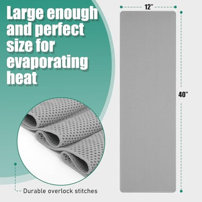 Cooling Towels Pack of 30, 40"*12" Neck Cool Towel Bulk, Cold Towels for Neck and Face, Cooling Rags Sports Towel for Hot Weather, Running, Soccer, Yoga, Gym, Golf - color: 30grey