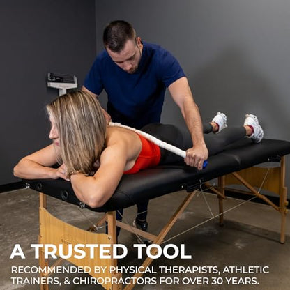 The Original Massage Stick - Self Myofasical Release Muscle Roller Stick - 24" Original Body Stick - color: Body Stick (Blue)