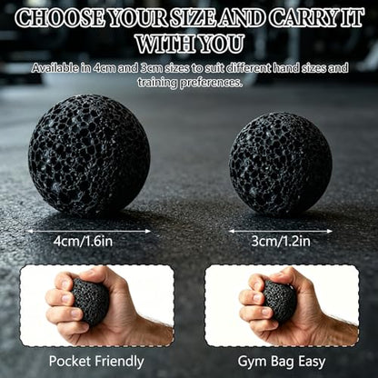 Callus Ball for Hand,Moon Grip Ball Callus Rock,Callus Ball Trainer for Strength Wrist Forearm