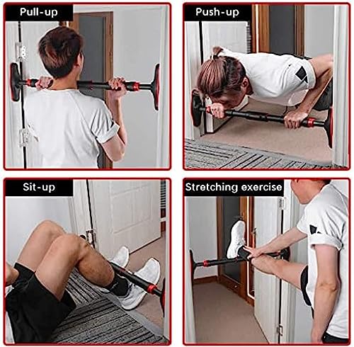 Door Pull Bar With Ergonomic Grip, Exercise Equipment, Screwless Body Gymnastics System, Multi-Stick Chin Bar & Home Exercise Bar,Fr