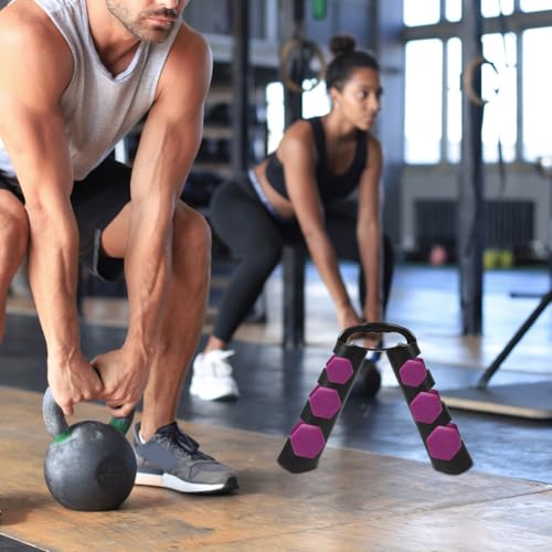 Rotating Dumbbell Storage Rack Stand Large Compact Heavy Duty Dumbbells and Kettlebells Organizer for Home Gym Fitness Equipment