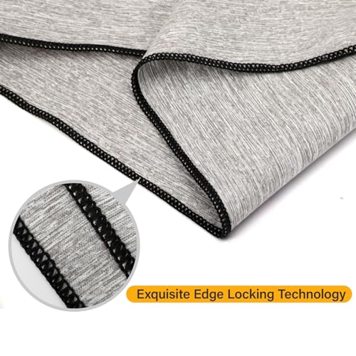 3 Pack Microfiber Gym Towel Fast Drying Men Women Workout Gear for Body Sweat Sports Exercise Fitness Tennis Running Riding Hiking Camping Yoga Jogging Fishing Working Out Towel