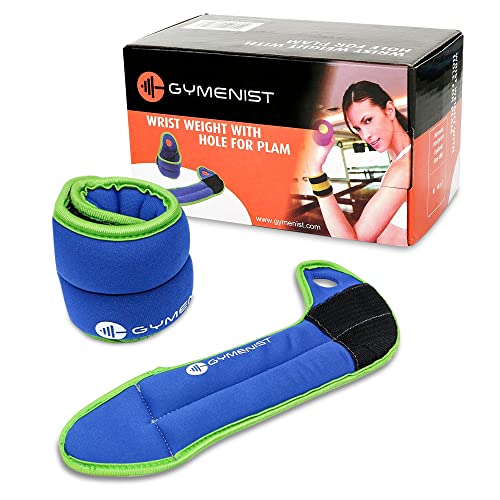 Pair of Wrist Weights With Hole for Thumb, Great for Running & All Kind of Cardio Exercises