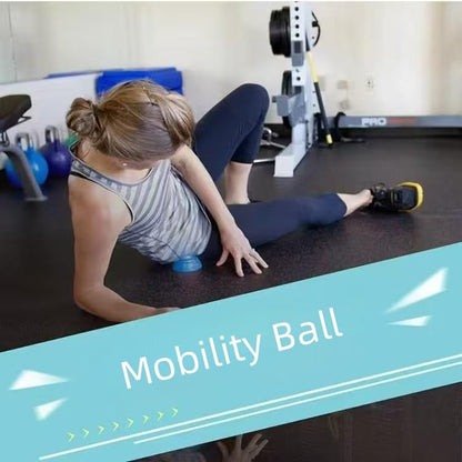 Mobility Ball Massage Ball Roller 2 Pack Trigger Point Foot Massage Ball Massage Roller Ball Myofascial Release Ball Physical Therapy Ball