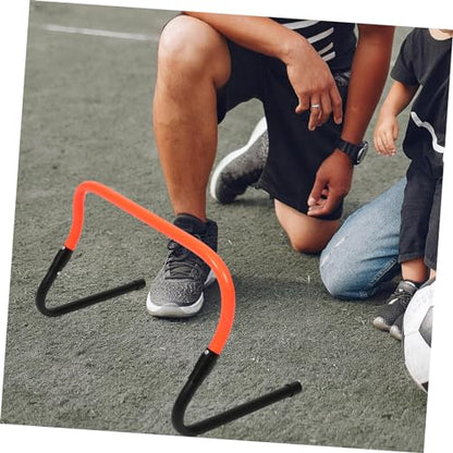UPKOCH Wear-Resistant Agility Hurdle Plastic Training Equipment for Soccer Football Baseball and Track Convenient Folding Hurdle for Boys and Girls