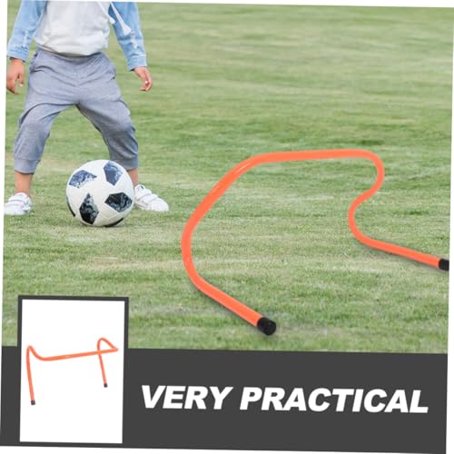 4Pcs Plastic Training Hurdles for Track Agility Speed Equipment Abs Base Outdoor Sports Soccer Fitness