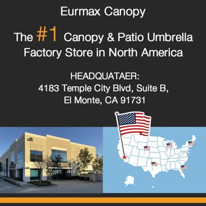 Eurmax USA 4-Pack 150LBS Capacity Universal Canopy Weight Bags,Heavy Duty Windproof Sandbags with All-Around Wrap Design,Ultimate Stability for Pop Up Tent,Shelter in High Winds(Sand Not Included) - color: 4pcs black