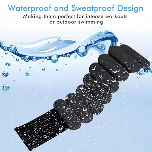Wrist Weights Set of 2(1Lbs Each), Adjustable Silicone Arm & Leg Weights for Women