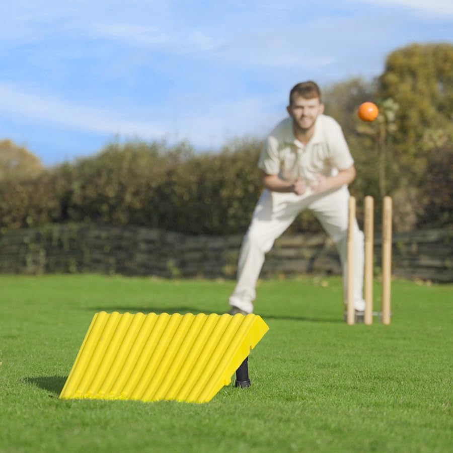 FORZA Cricket Reaction Training Ramp | Height Adjustable Reaction Aid for Speed Agility Reflex Catching Drills | Ideal for Fielding Practice for Coaches, Youth and Adults