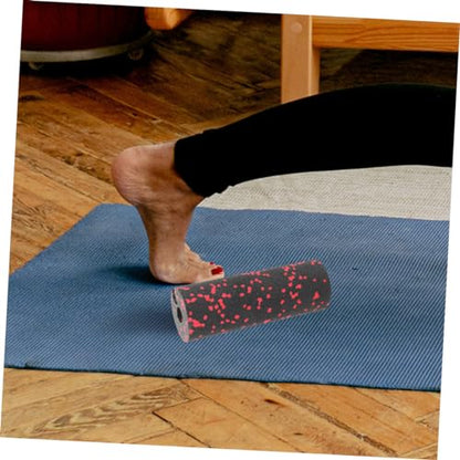 Toddmomy 2Pcs Compact Yoga Column Foam Roller for Muscle Relaxation Travel Size Hollow Massage Roller Deep Tissue Leg for Fitness and Workout