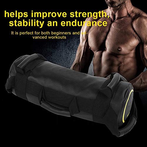 Weightlifting Sandbag for Strength Training | 10kg / 20kg / 30kg Adjustable Strength Bag | High - Intensity Workout for Squats/Deadlifts/Lunges | Sturdy PU Leather Training - size: 10kg, style: 10kg