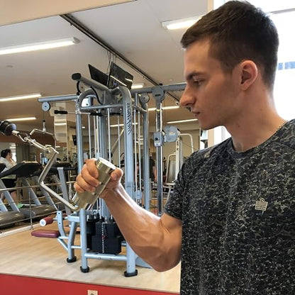 Arm Wrestling Exercise Handle - Metal Handle, Wrist Exerciser at The Gym Fulfilled by Amazon!