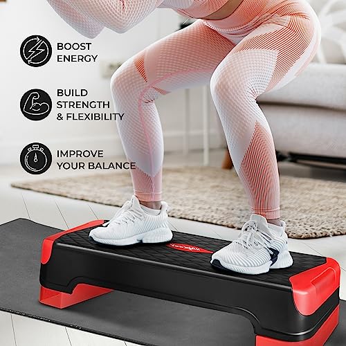 Yes4All Multifunction Step Platform - Red