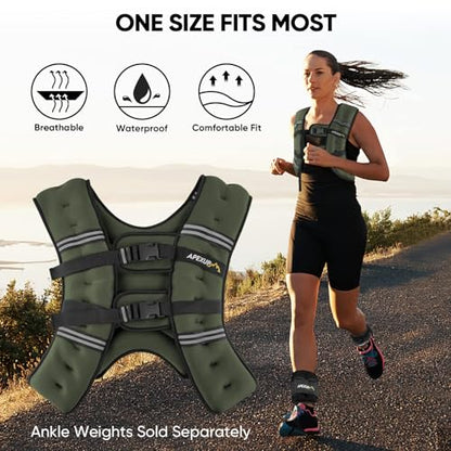 Weighted Vest Men Women, Weight Vest for Women Workout Equipment for Strength Training Running