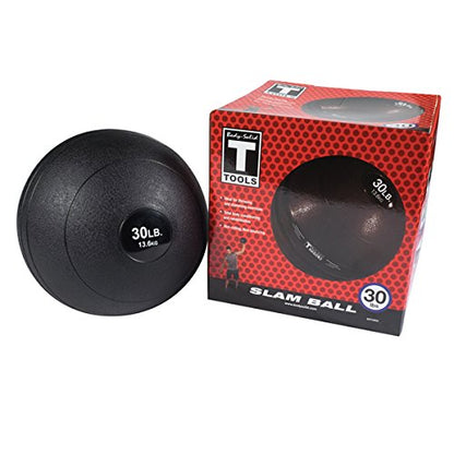 Body-Solid (BSTHB Dead Weight Slam Balls, Sand Fill Weighted Ball for Strength & Conditioning Training, Weights Loss, Wall Ball Workouts, Versatile Fitness Exercise Equipment