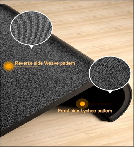 PROIRON Heavy Duty Exercise Equipment Mat, Treadmill Mat - 45"x32", 48"x24", 78"x36" - Floor Protector for Home Gym, Exercise Bike, Weight Bench, Rowing Machine, Cross Trainer - size: 45"x32"