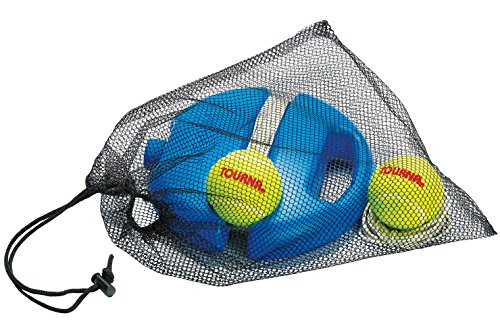 Tourna Fill & Drill Tennis Trainer, The Original Patented Water-Filled Base Tennis Trainer - color: Blue