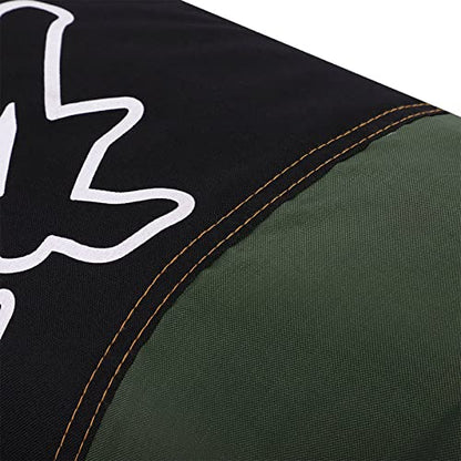 Empty Training Boxing Sandbag Hook Kick Punching Bag for Karate Fight Practice with Chain and Zipper Seal - color: Green, size: 1m/3.3ft