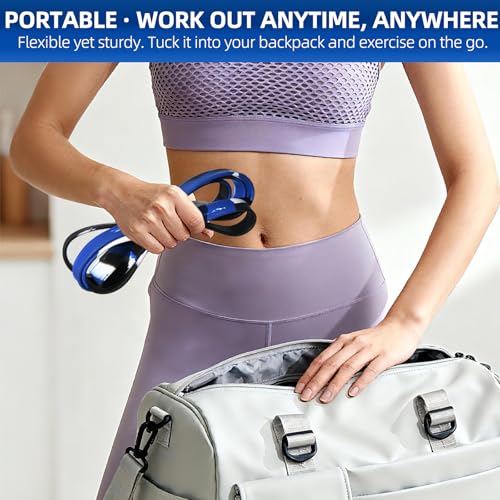 Resistance Band Set, 81.9 Inch Circumference Pull Up Assist Bands with Storage Bag, Camouflage Workout Bands for Powerlifting, Stretching, WOD & Strength Training, Unisex Fitness