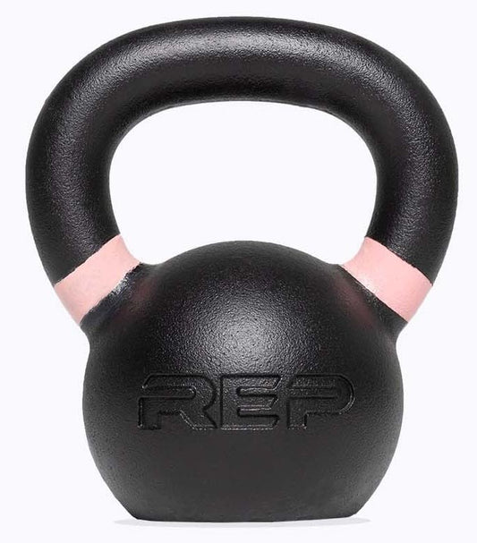 REP Fitness Kettlebell Set and Singles, 4kg to 24kg, 9lb to 53lb Weight Range, Cast Iron, Strength Exercise Training, Home Gym, Power Workout Equipment, Free Weights, Dumbbell Alternative - style: 8 kg