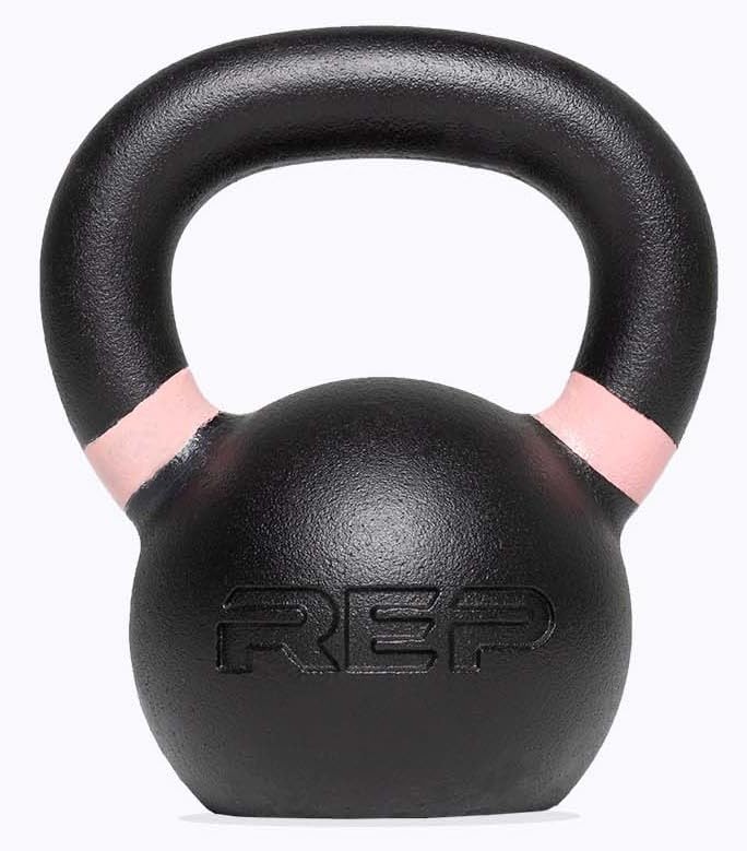 REP Fitness Kettlebell Set and Singles, 4kg to 24kg, 9lb to 53lb Weight Range, Cast Iron, Strength Exercise Training, Home Gym, Power Workout Equipment, Free Weights, Dumbbell Alternative - style: 8 kg