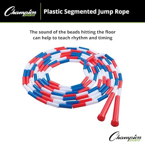 Champion Sports Plastic Segmented Jump Rope