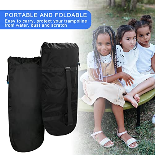 Xxerciz Carrier Bag for Foldable Mini Trampoline, Outdoor Travel Storage Bag with Shoulder Strap with Drawstring for Gym Sports Home Storage