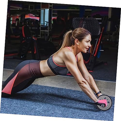 VICASKY Non-slip Dual Wheel Ab Roller for Core Strengthening Portable Home Exercise Equipment for Toning Arms and Back Durable and Design for Beginners and Advanced Users