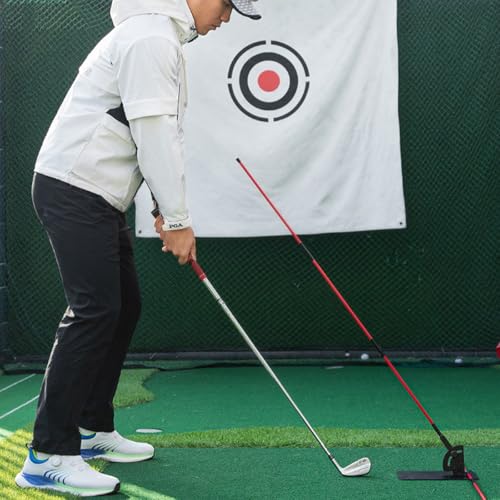 Golf Alignment Rod Golf Training Stick for Putting and Golfs Swing Drills Steel and Fiberglass Construction Swing Trainer