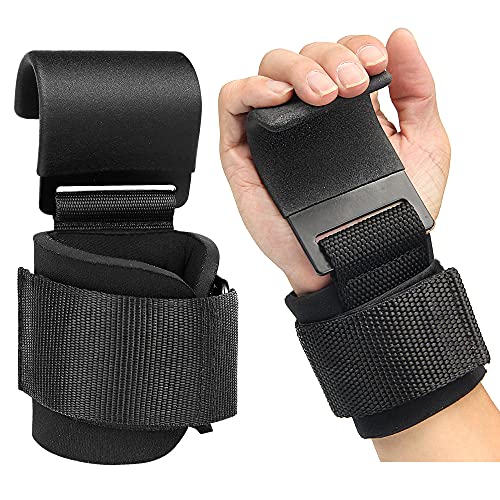 Pull Up Bar for Doorway,2 Pcs Weight Lifting Hooks,Upgrade Chin up Bar for Doorway Without Screws,- Upgraded Heavy Duty Lifting Wrist Straps for Deadlift,