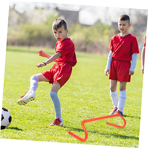 DECHOUS 15cm High Training Hurdles Portable Mini Hurdles for Boys and Girls Sports Training Agility and Speed for Soccer Football Basketball Practice