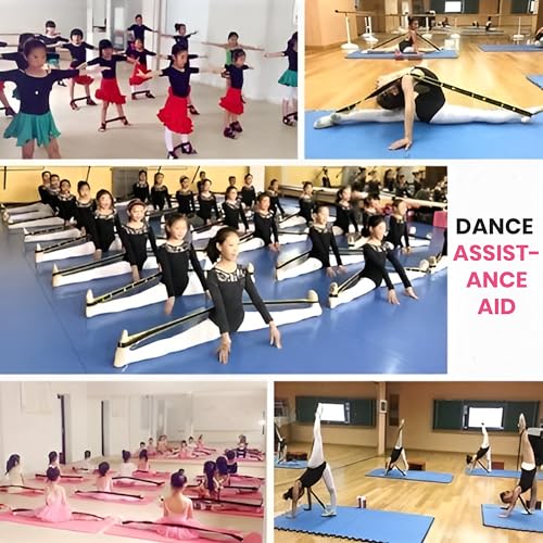 Stretching Strap - Yoga Stretch Belt with 8 Loops, Multi-Segment Design & Storage Bag - Elastic Exercise Strap for Physical Therapy, Home Workout, Pilates