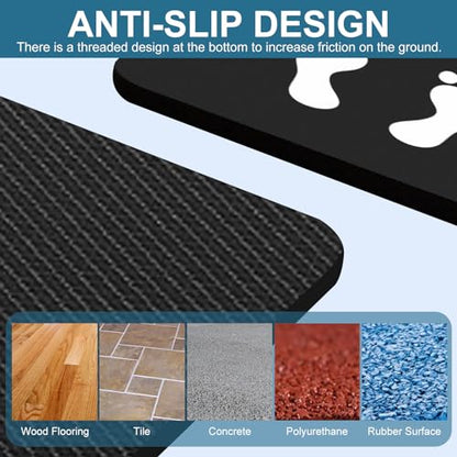 13.6’ X 2’ Standing Jumping Mat Long Jump Standing Broad Jump Mat Non Slip for Gym School Home Flooring Exercise Workout Training with World Record Mark